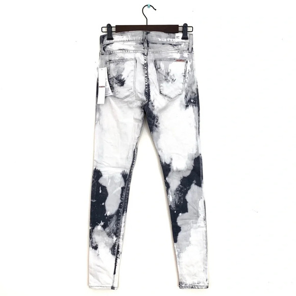 Hudson Distressed Acid Wash Mid Rise Nico Denim NWT - Picture 3 of 8